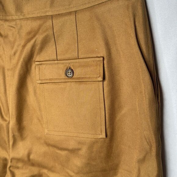 King & Tuckfield 100% Cotton High Waisted Bermuda Shorts. Size Large. - Picture 5 of 11